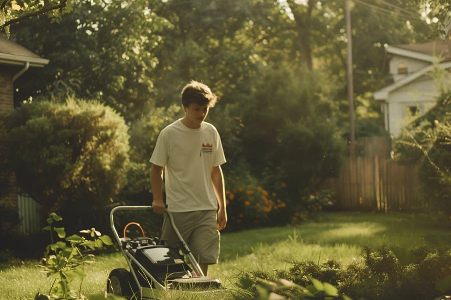best battery powered push lawn mower
